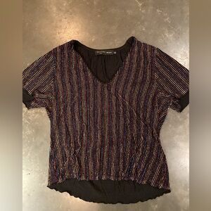 House of Harlow x Revolve sparkly tshirt top